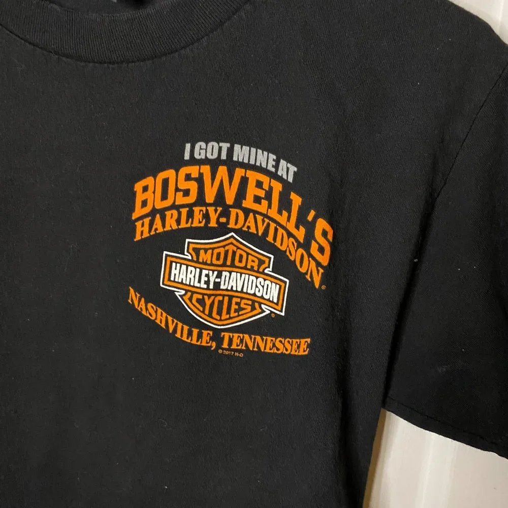 Harley Davidson Tee Shirt Nashville - Picture 2 of 4